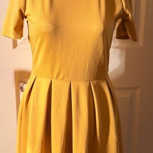 LuLaRoe Yellow Mini Dress